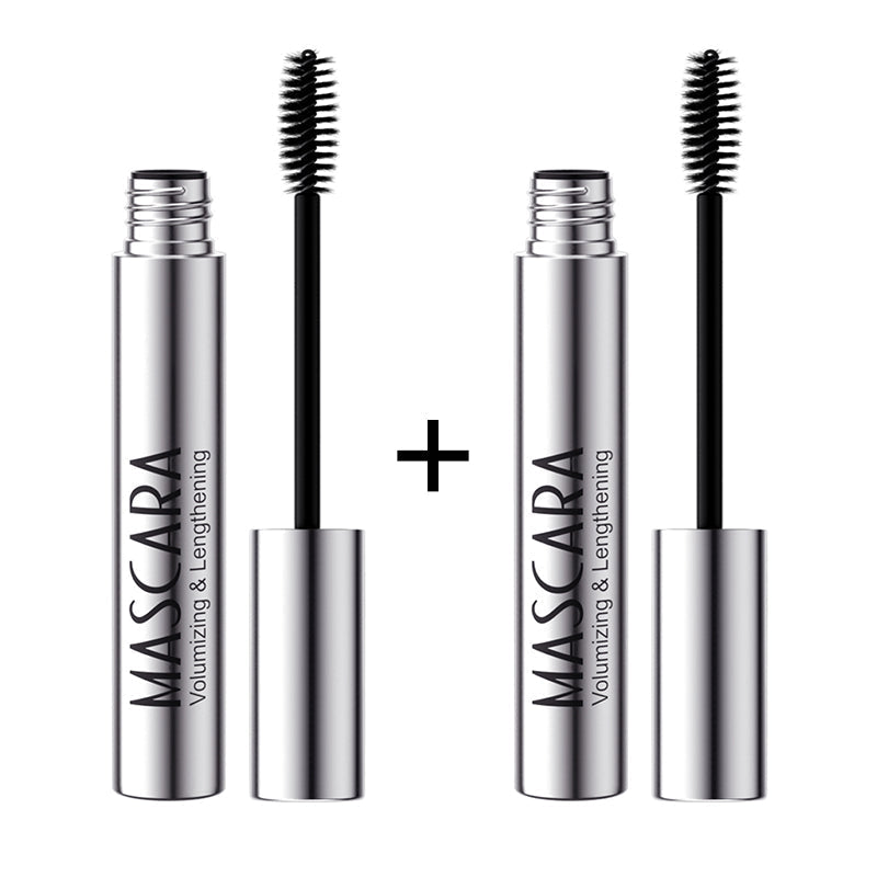 Buy One Get One Free👍️Waterproof Black Mascara for Volume & Length