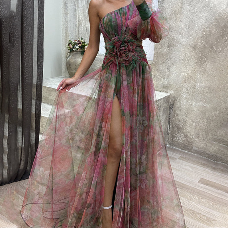 🌸Spring Specials 55% OFF🌸 Women's Tulle Irregular Gown Dresses