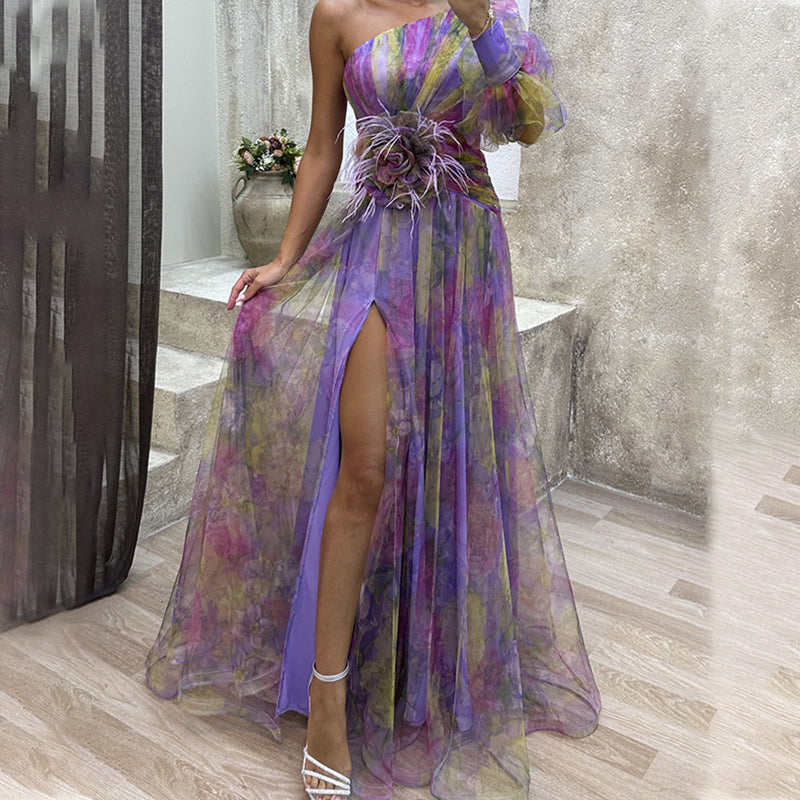 🌸Spring Specials 55% OFF🌸 Women's Tulle Irregular Gown Dresses