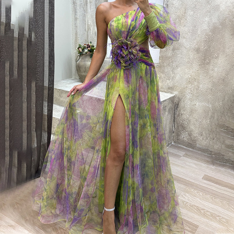 🌸Spring Specials 55% OFF🌸 Women's Tulle Irregular Gown Dresses