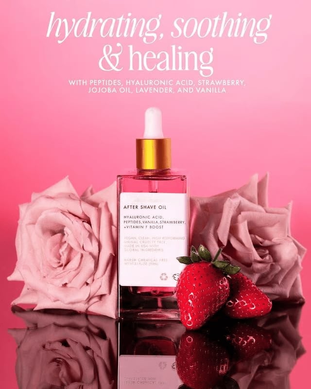 🌺Spring Specials 65% OFF🌺After Shave Perfume Oil - Strawberry🍓& Vanilla Scent