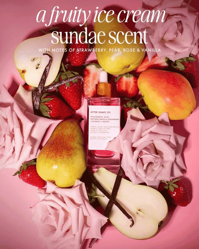 🌺Spring Specials 65% OFF🌺After Shave Perfume Oil - Strawberry🍓& Vanilla Scent