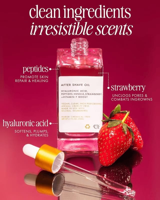🌺Spring Specials 65% OFF🌺After Shave Perfume Oil - Strawberry🍓& Vanilla Scent