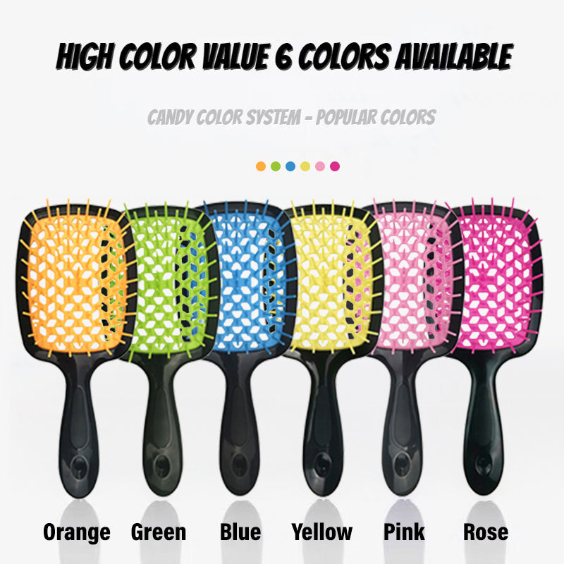 💖Limited Sale 50% OFF💖Hollow Out Hair Brush Scalp Massage Styling Combs