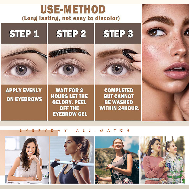 💋BUY 1 GET 1 FREE!!💋Easy peel-off eyebrow gel