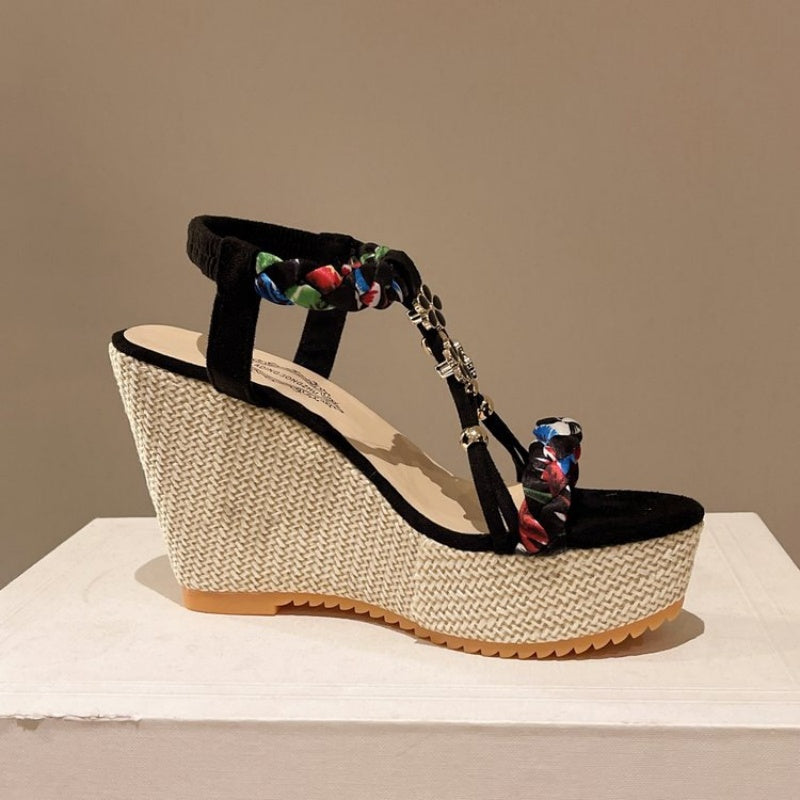 🌸Spring Specials🌸 Women's Boho Wedge Pointed Toe Sandals