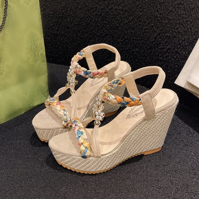 🌸Spring Specials🌸 Women's Boho Wedge Pointed Toe Sandals