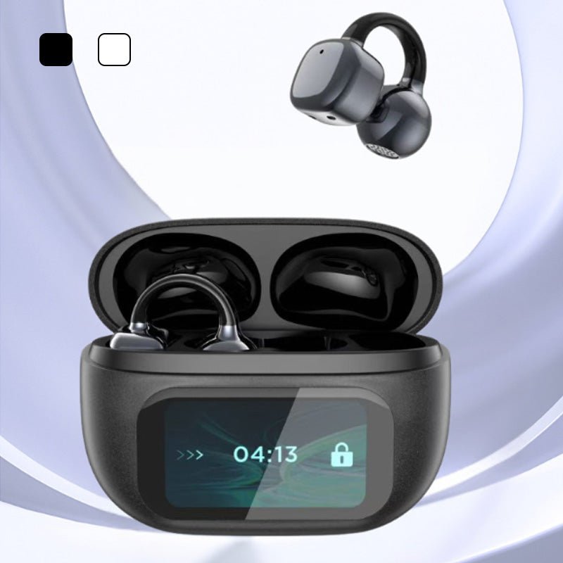 🔥🎧Ear Clip-on Smart Color Screen Intelligent Translation Headset🎧(Only 24 hours left in the campaign)