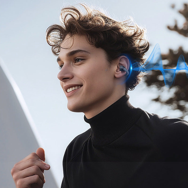 🔥🎧Ear Clip-on Smart Color Screen Intelligent Translation Headset🎧(Only 24 hours left in the campaign)
