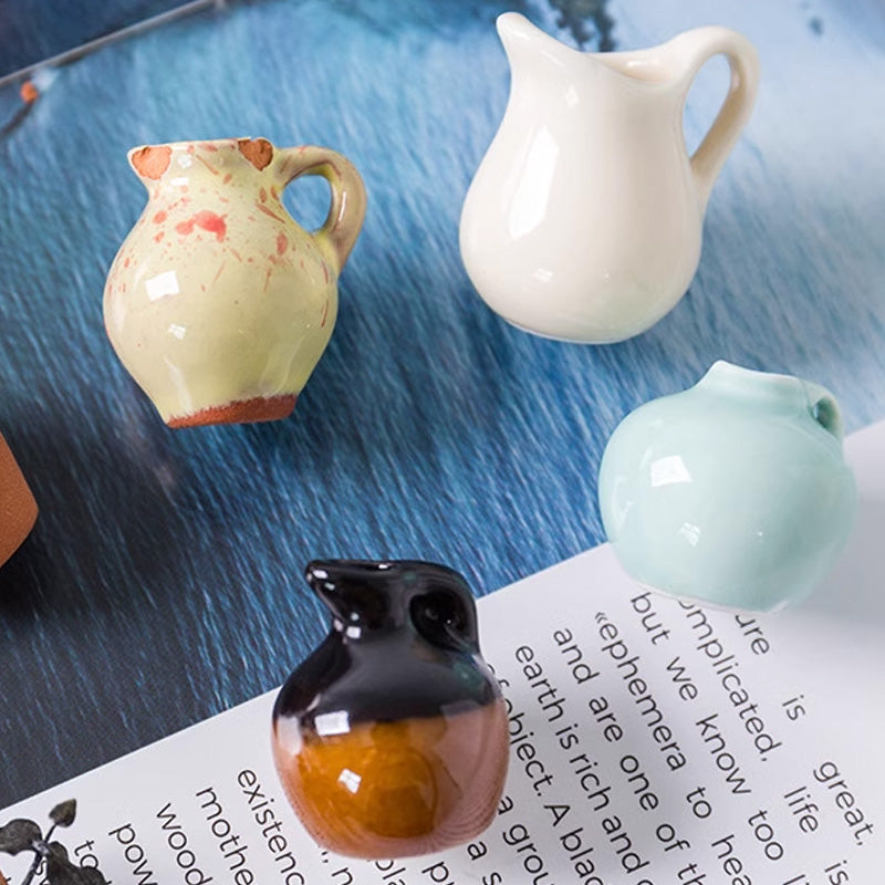 🌺LAST DAY PROMOTION -50% OFF🌺Mini Ceramic Vase Fridge Magnet
