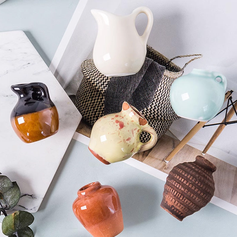 🌺LAST DAY PROMOTION -50% OFF🌺Mini Ceramic Vase Fridge Magnet