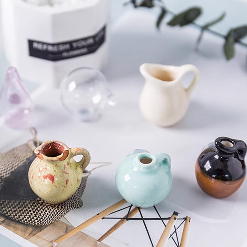 🌺LAST DAY PROMOTION -50% OFF🌺Mini Ceramic Vase Fridge Magnet