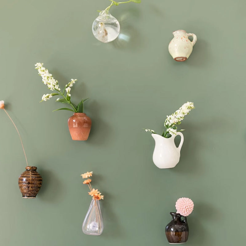 🌺LAST DAY PROMOTION -50% OFF🌺Mini Ceramic Vase Fridge Magnet