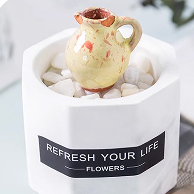 🌺LAST DAY PROMOTION -50% OFF🌺Mini Ceramic Vase Fridge Magnet
