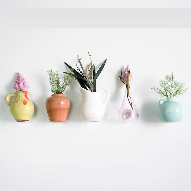 🌺LAST DAY PROMOTION -50% OFF🌺Mini Ceramic Vase Fridge Magnet