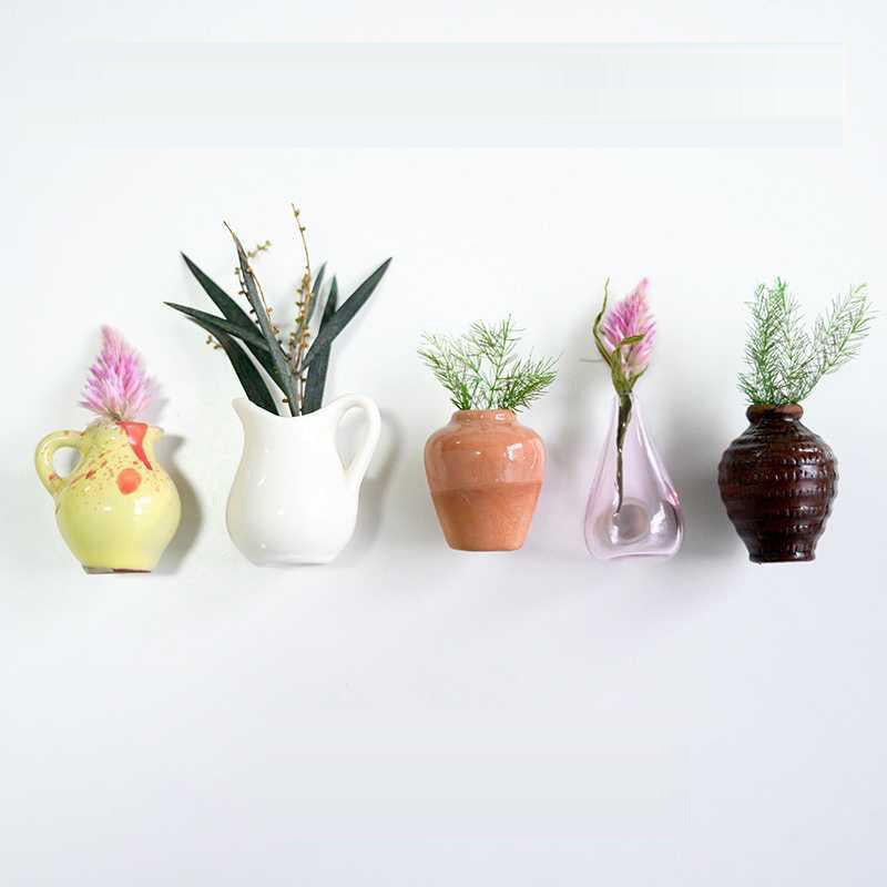 🌺LAST DAY PROMOTION -50% OFF🌺Mini Ceramic Vase Fridge Magnet