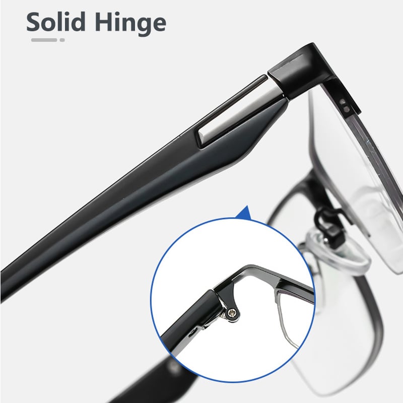 🔥 Hot Sale 55%OFF🔥Titanium Multi-focus Reading Glasses Photochromic Progressive Double Light Anti-blue Light
