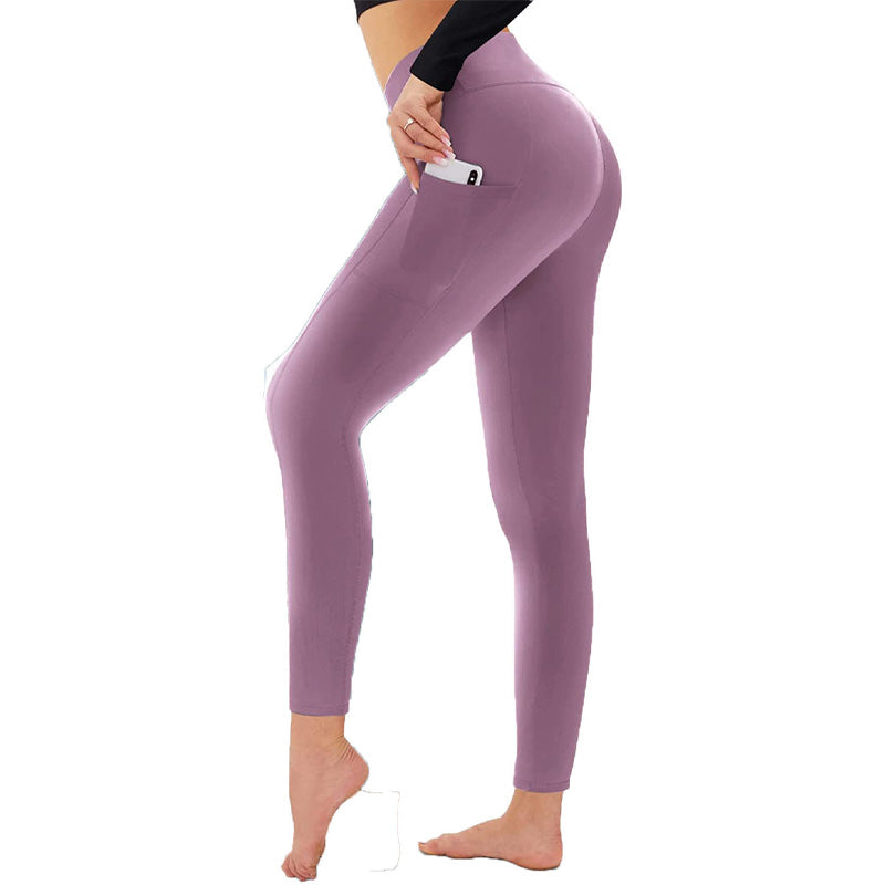 💕2025 HOT SALE 60% OFF🌸High-Waisted Butt Lifting Tummy Control Shaping Training Leggings with Side Pocket