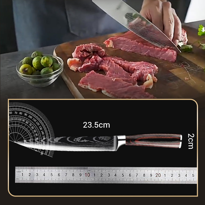 🎁Hot sale 50% OFF✨Multi-Use Kitchen Knife with Wooden Handle