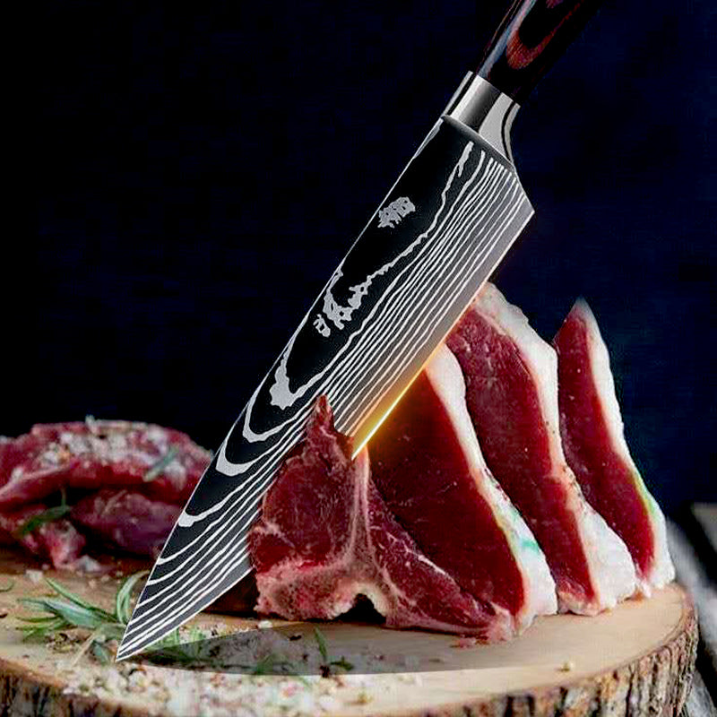 🎁Hot sale 50% OFF✨Multi-Use Kitchen Knife with Wooden Handle