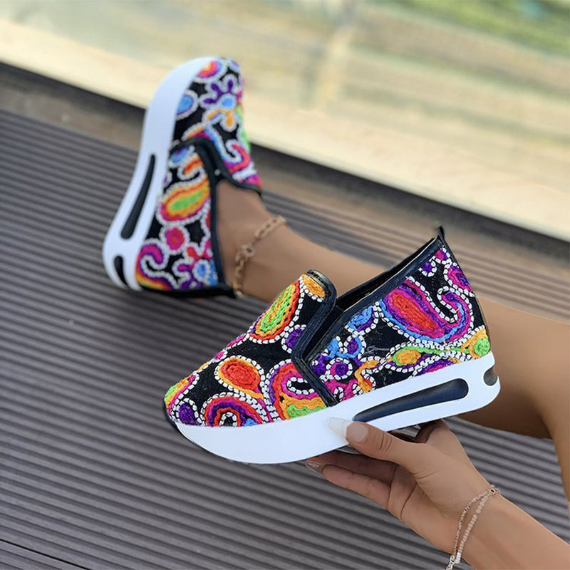 💕2025 HOT SALE 62% OFF💐Women's Casual Mesh Breathable Thick Sole Shoes