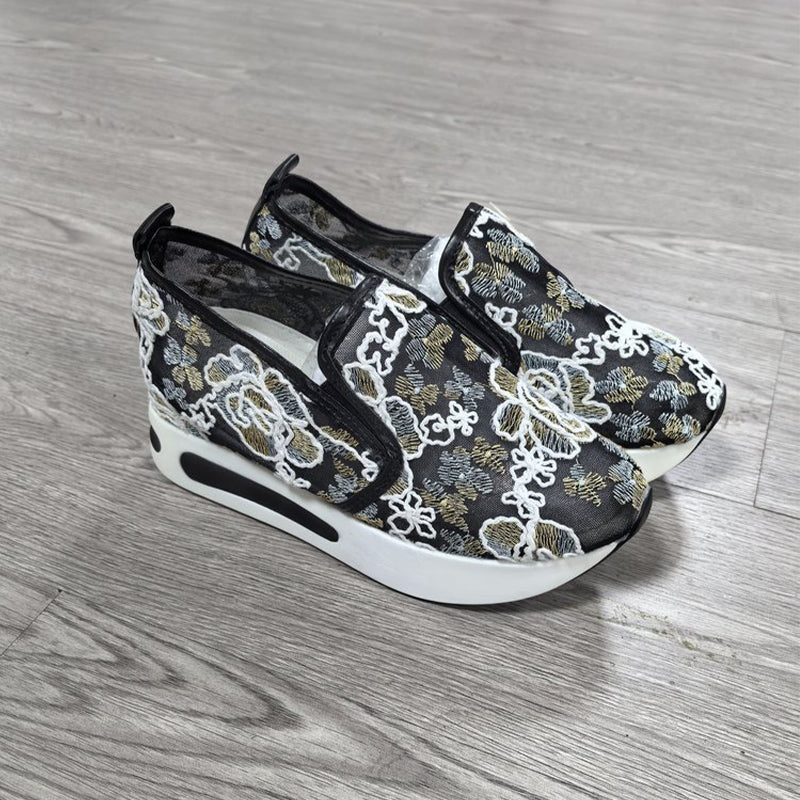 💕2025 HOT SALE 62% OFF💐Women's Casual Mesh Breathable Thick Sole Shoes