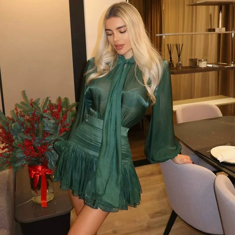 🎀Limited Time 60% OFF🎀 Fashion Bowknot Top High Waist Half-body Skirt Casual Set - Elegant bow design, high-waist cut, perfect for a stylish summer look!