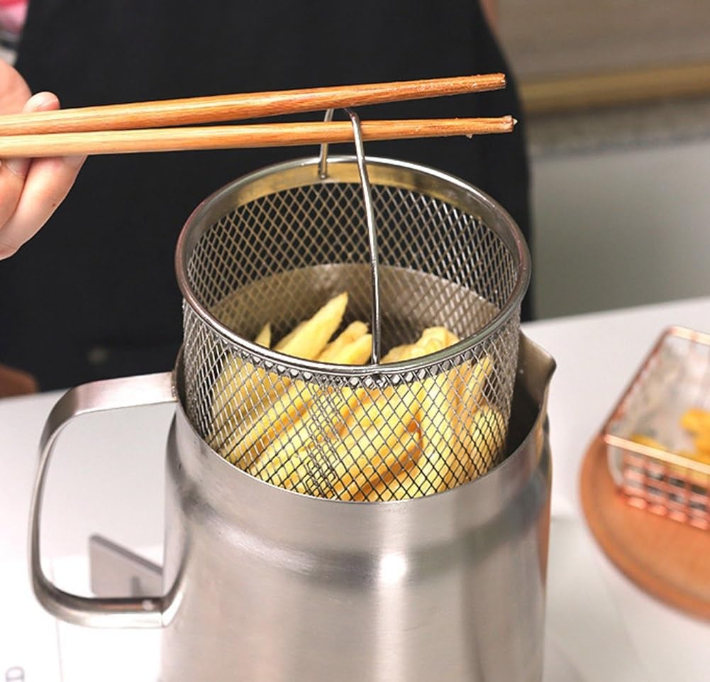 💥HOT SALE 2025💥2-in-1 304 Stainless Steel Multifunctional Oil Strainer Pot