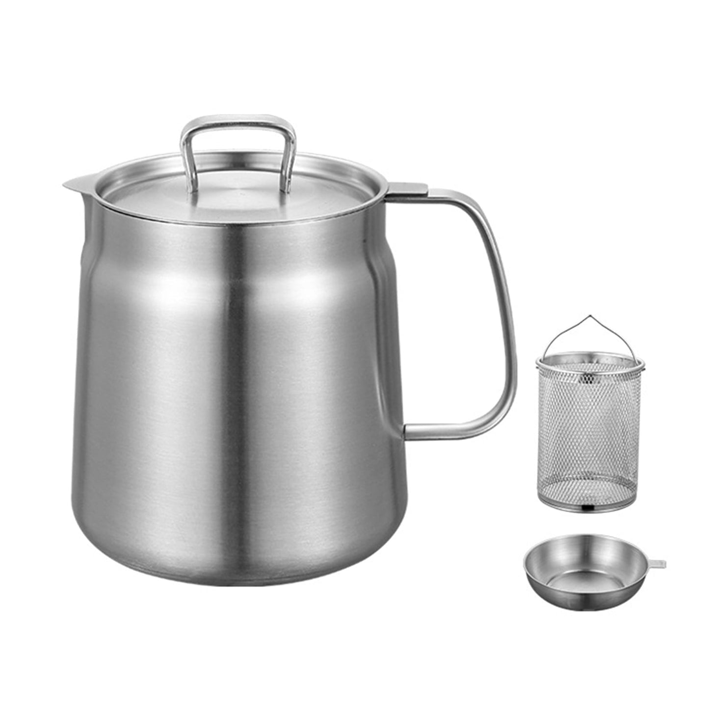 💥HOT SALE 2025💥2-in-1 304 Stainless Steel Multifunctional Oil Strainer Pot