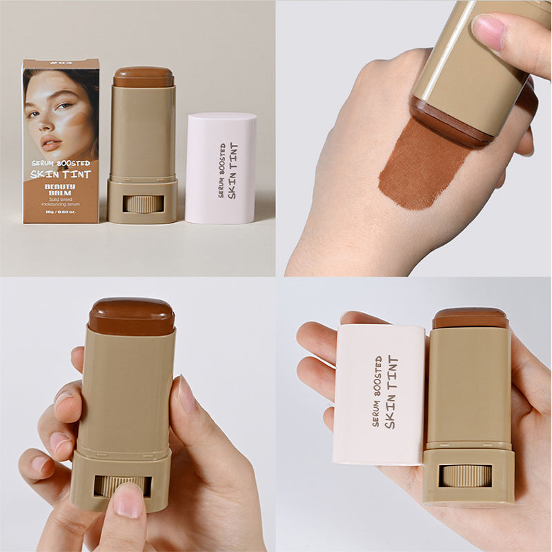 🔥Buy 1 Get 1 Free-50% Off🔥Moisturizing & Brightening Serum Boosted Skin Tint🎁Free Concealer Brush