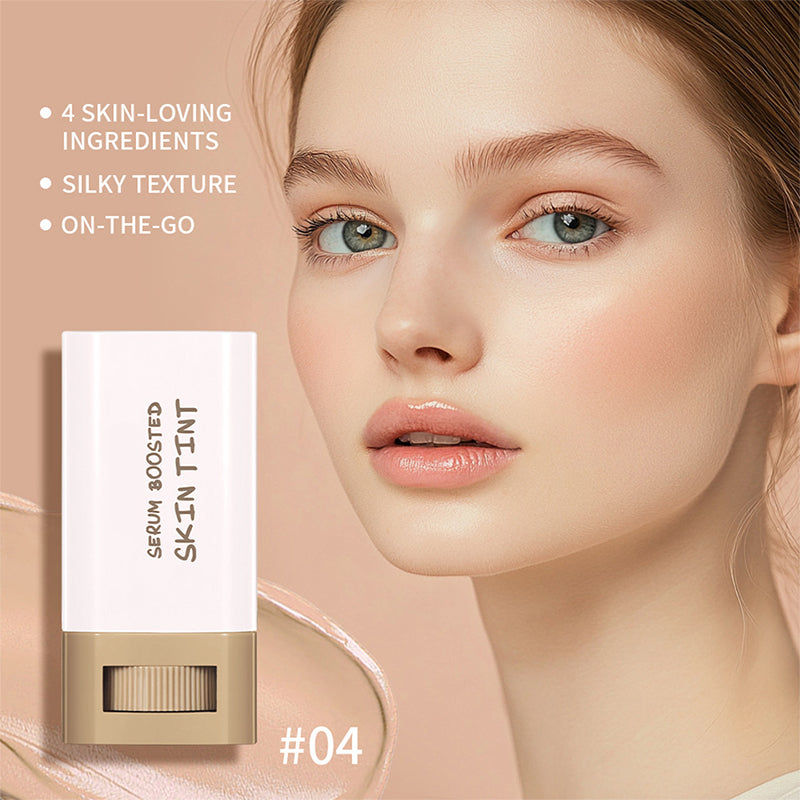 🔥Buy 1 Get 1 Free-50% Off🔥Moisturizing & Brightening Serum Boosted Skin Tint🎁Free Concealer Brush