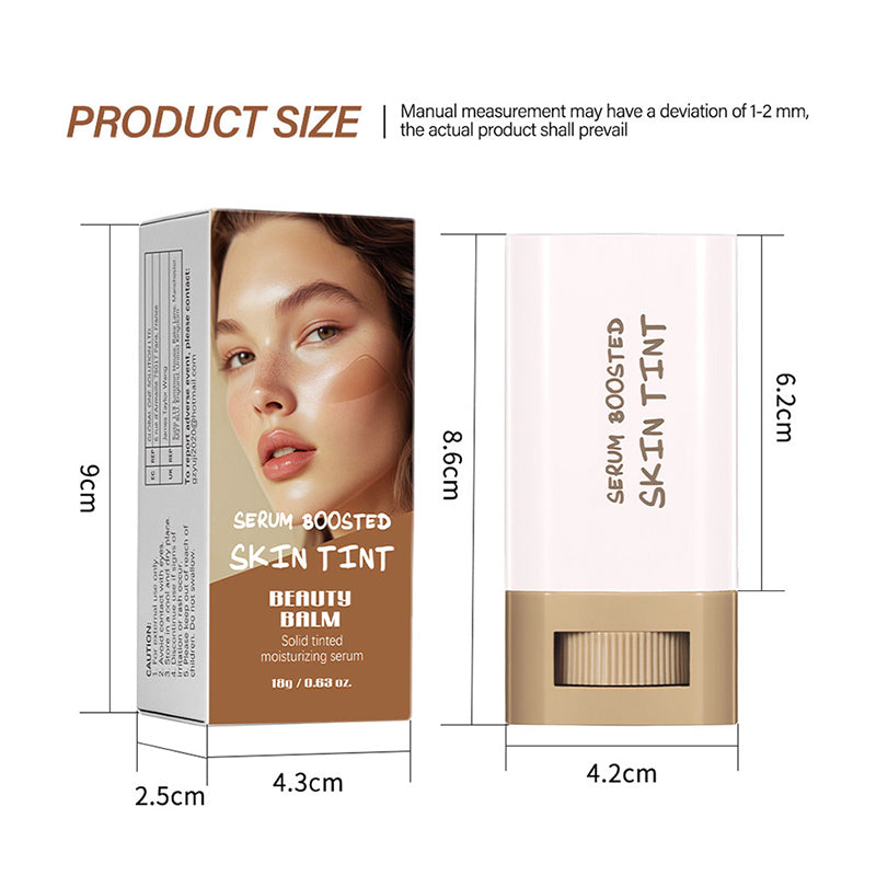 🔥Buy 1 Get 1 Free-50% Off🔥Moisturizing & Brightening Serum Boosted Skin Tint🎁Free Concealer Brush