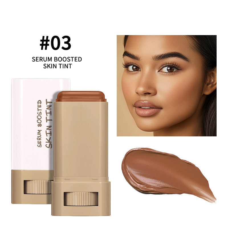 🔥Buy 1 Get 1 Free-50% Off🔥Moisturizing & Brightening Serum Boosted Skin Tint🎁Free Concealer Brush
