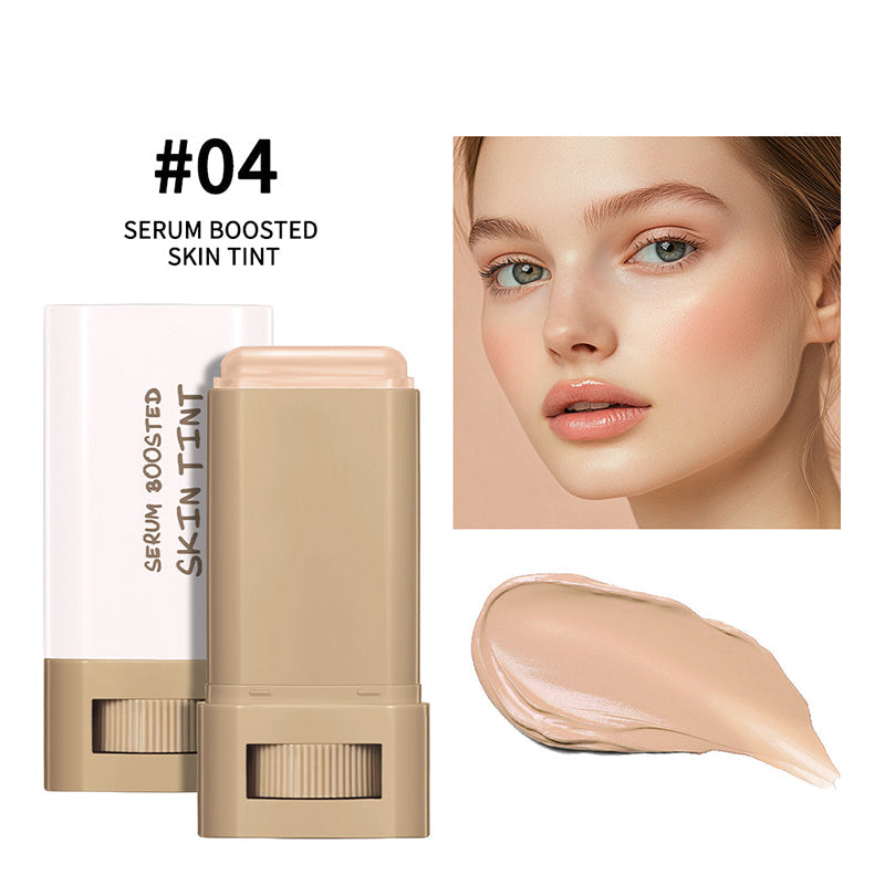 🔥Buy 1 Get 1 Free-50% Off🔥Moisturizing & Brightening Serum Boosted Skin Tint🎁Free Concealer Brush
