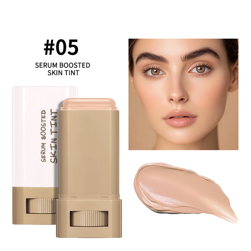 🔥Buy 1 Get 1 Free-50% Off🔥Moisturizing & Brightening Serum Boosted Skin Tint🎁Free Concealer Brush