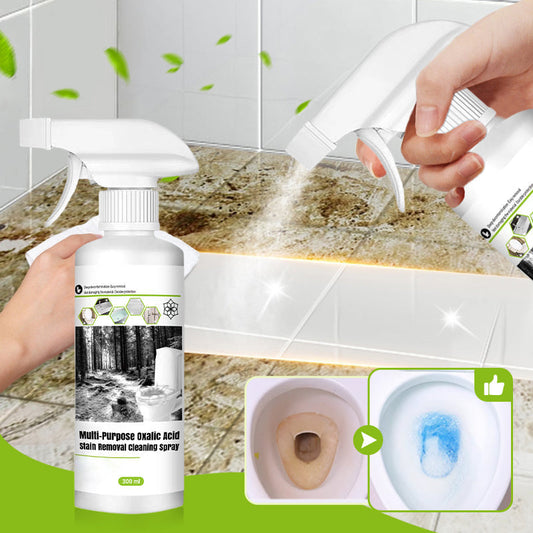 🔥 Halbpreis-Aktion – Nur für kurze Zeit! 🔥💥Mehrzweck-Oxalsäure-Fleckenentfernerspray🏡✨