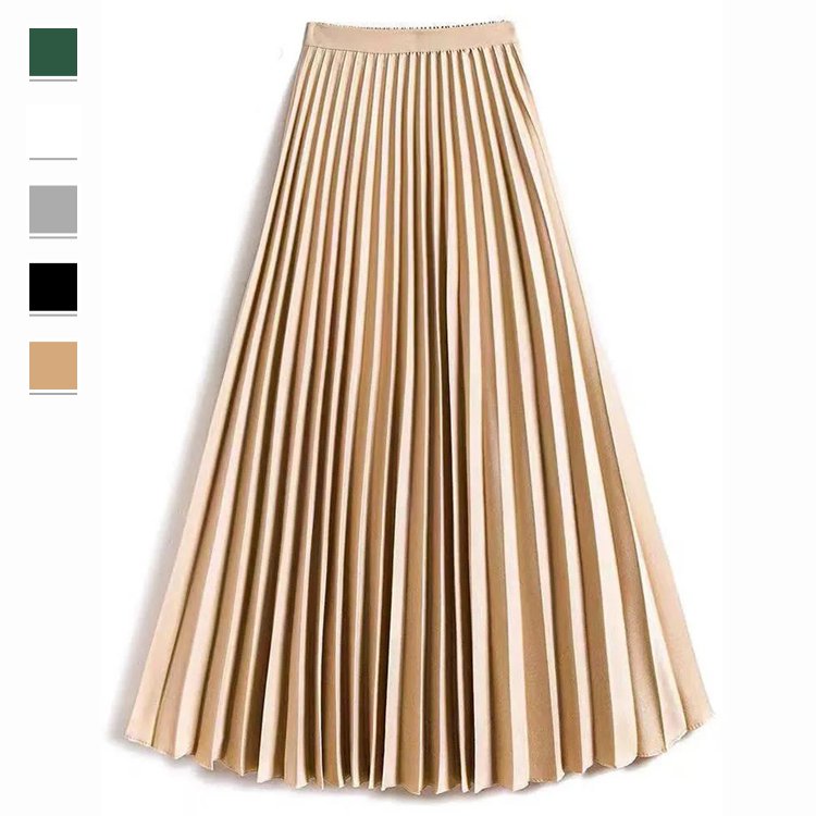 🎅Xmas Sales - 80% OFF🎄💥Multicolor Satin Pleated Skirt💕