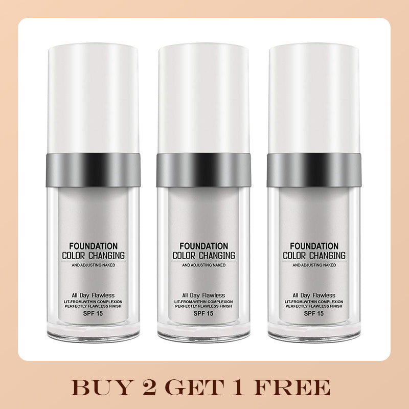 🎁🎄Buy 2 Get 1 Free🎉Colour Changing Mature Skin Foundation