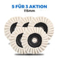 ⚡50 % DE RÉDUCTION !!✨ Disque de polissage en laine pour meuleuses d'angle – finition miroir ultra-brillante ! Durable et polyvalent ! 🔧