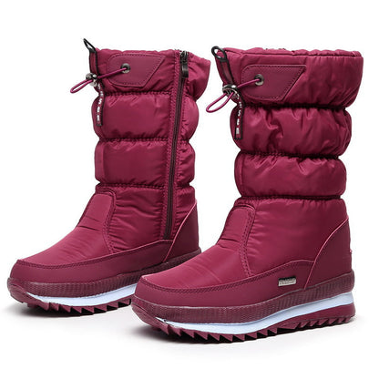 🔥Hot Sale 50% OFF🔥Women's premium waterproof, non-slip faux fur snow boots