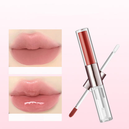 Perfect Twin Lip — Doppelseitiger Flüssig-Lippenstift mit Samt-Matt-Farbe und Glänzendem Shine