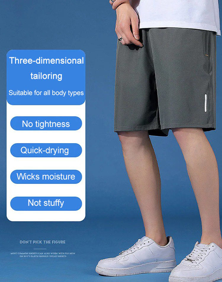 Hot Sale 70%OFF🔥Unisex Ice Silk Quick Drying Stretch Shorts