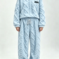 🍂🎁Neu für Herbst & Winter – 50% Rabatt für kurze Zeit!👚👖Thermo-Fleece-Pyjama-Set, warme Hauskleidung, 2-teilig, auch draußen tragbar