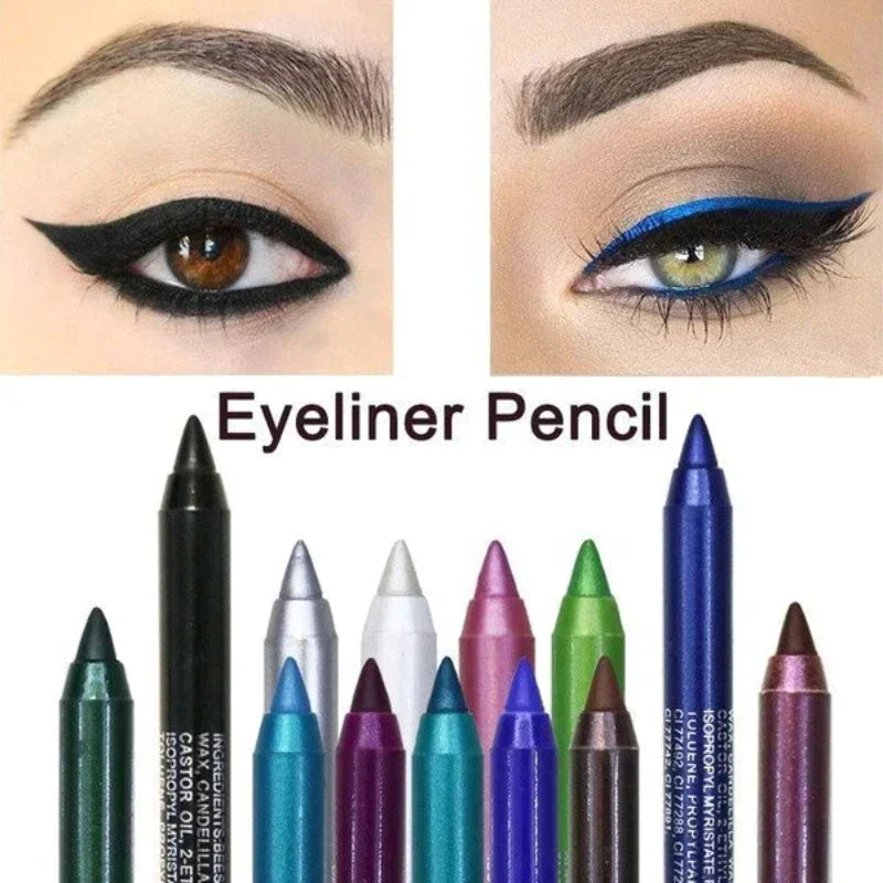 🔥BUY 5 GET 55% OFF 🔥Long Lasting Eyeliner Pencil Fashion Eye Makeup Cosmetics