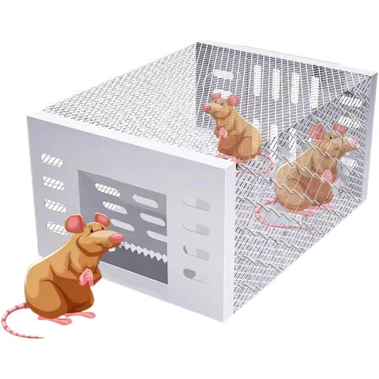 🎁 50 % RABATT 🐭 Automatische Mausfalle mit kontinuierlichem Fangsystem