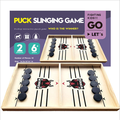 🎅Christmas hot sale 🔥Best Interactive Game Ever - Fast Sling Puck Game