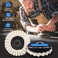 ⚡50 % DE RÉDUCTION !!✨ Disque de polissage en laine pour meuleuses d'angle – finition miroir ultra-brillante ! Durable et polyvalent ! 🔧