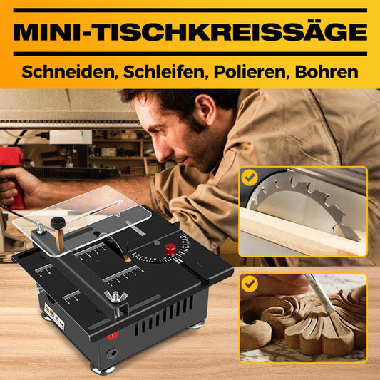 🔥🛠️ Multifunktionale Mini-Tischkreissäge – Jetzt 50 % Rabatt! 🪚✨
