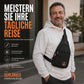 🎒 50% RABATT! 💼 Wasserdichte Umhängetasche mit mehreren Fächern – Verstellbarer Trageriemen – Ideal für Alltag, Reisen oder Ausflüge – trockener & sicherer Stauraum 🌧️✨