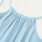 👗 58% RABATT! 💃 Einfarbiges Rückenfreies Cami-Kleid für Damen – Leicht, Luftiger Schnitt & Perfekt Für Den Sommer ☀️
